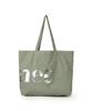 Deinet Point Logo Shoulder Big Bag In Khaki