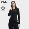 FILA Women's Long Sleeve Knit Henley T-Shirt