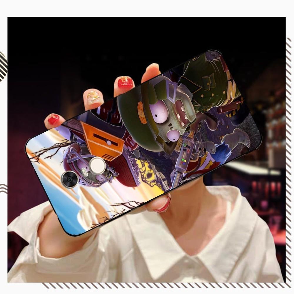 Plants vs Game Z-Zombies Telefoonhoesje Voor Redmi 5 6 7 8 9 10 plus pro 6 7 8 9 A GO K20 K30 K40 pro plus F3 Fundas