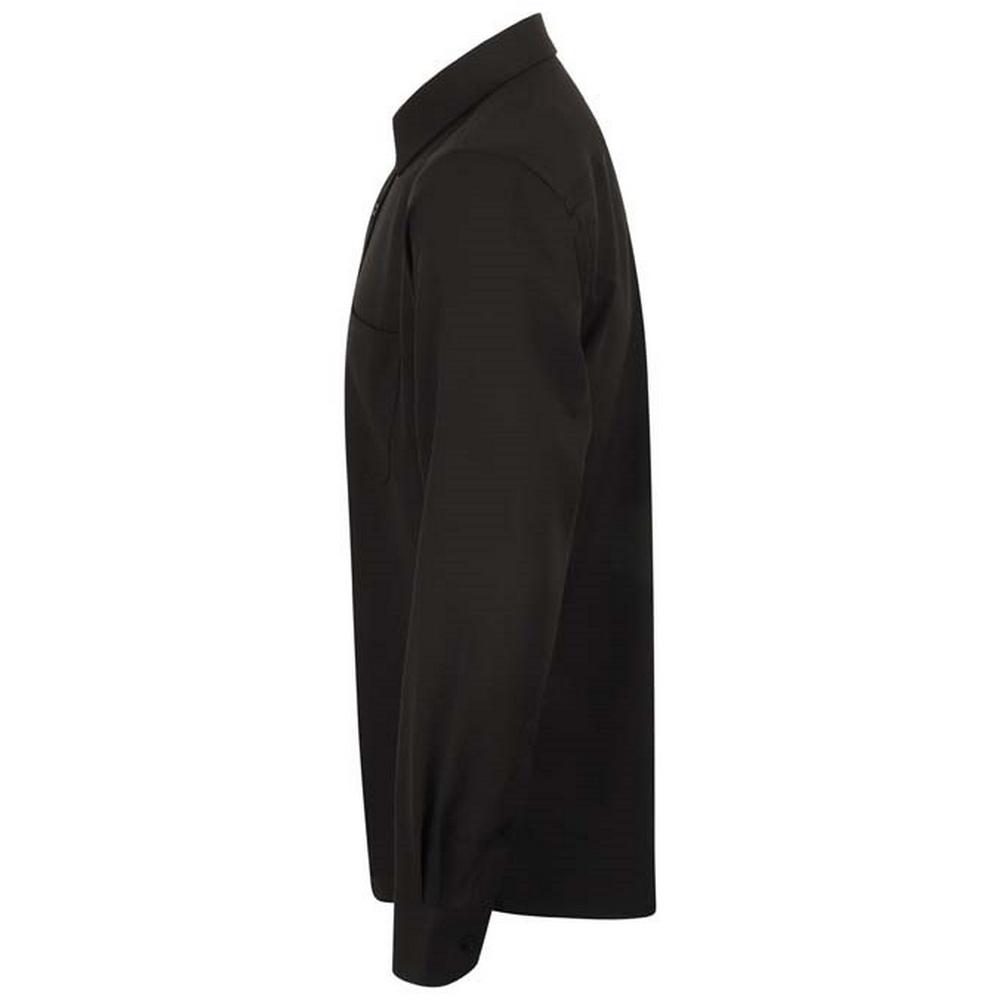 Henbury Mens Wicking Long-Sleeved Shirt