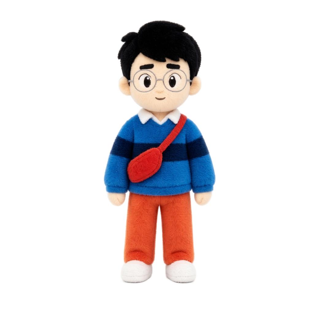 Novelty Plush Stuffed Animal Doll - Soft Plush Toy Gift for Kids, Adults, Birthday, Christmas