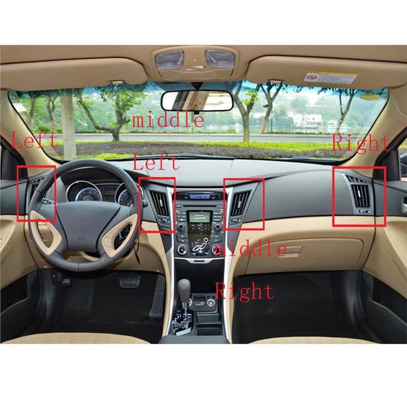 A/C Ventilation Grille Dashboard Air Conditioning Vent Outlets For Sonata 2011-2015