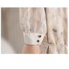 French Style Floral Dress Women Summer Long V Neck Slim Fit Elegant Tea Dress Flowy Long Dress