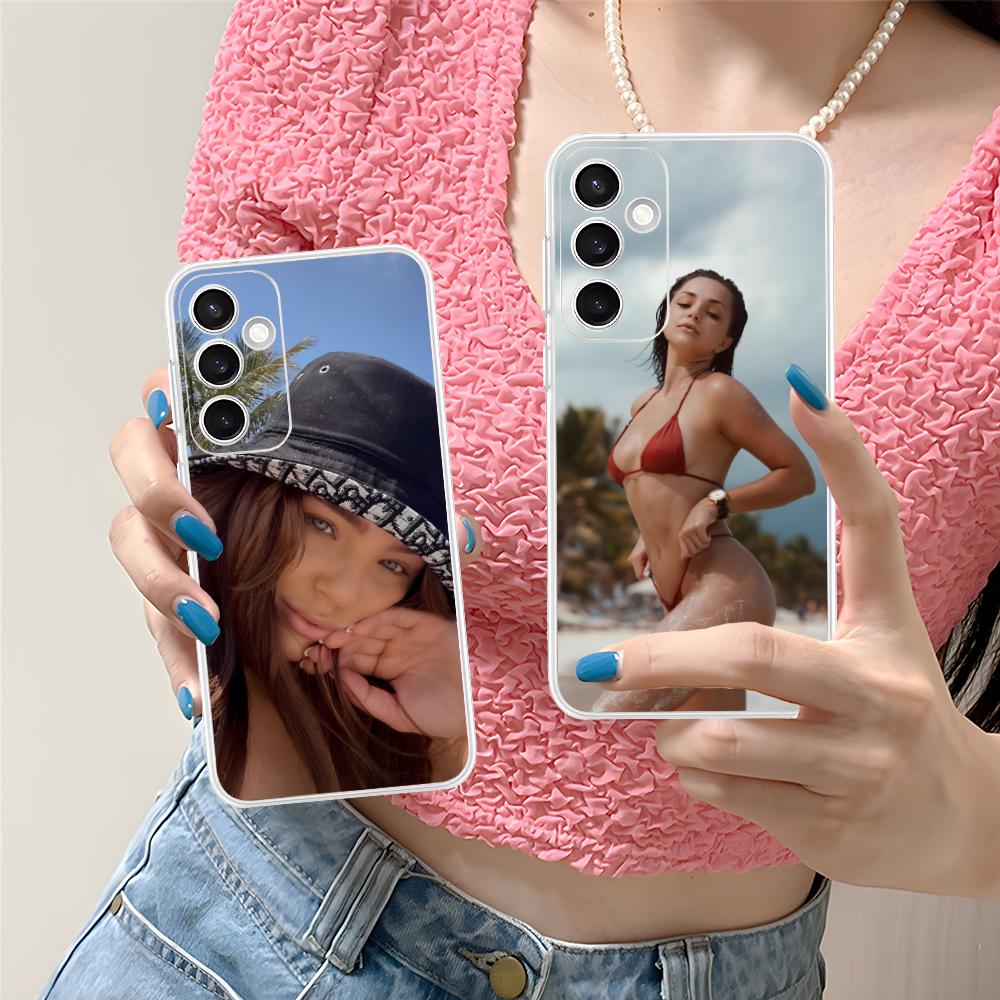 Oana Gergory Mobile Phone Case for Samsung Galaxy S25 S24 S23 S22 S21Plus FE Ultra Clear Colorful Cover Luxury Pretty