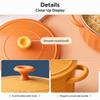 Heat-Insulated Double-ear Noodles Bowl Large Capacity Soup Mug Durable Ramen Bowl  Travel Use