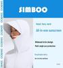 2023 UPF50 Ice Silk Detachable Brim Sun Protection Clothing for Men & Women