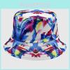 Summer Tie Neutral Dye Printed Fisherman Hat Outdoor Breathable Hat Sunshade