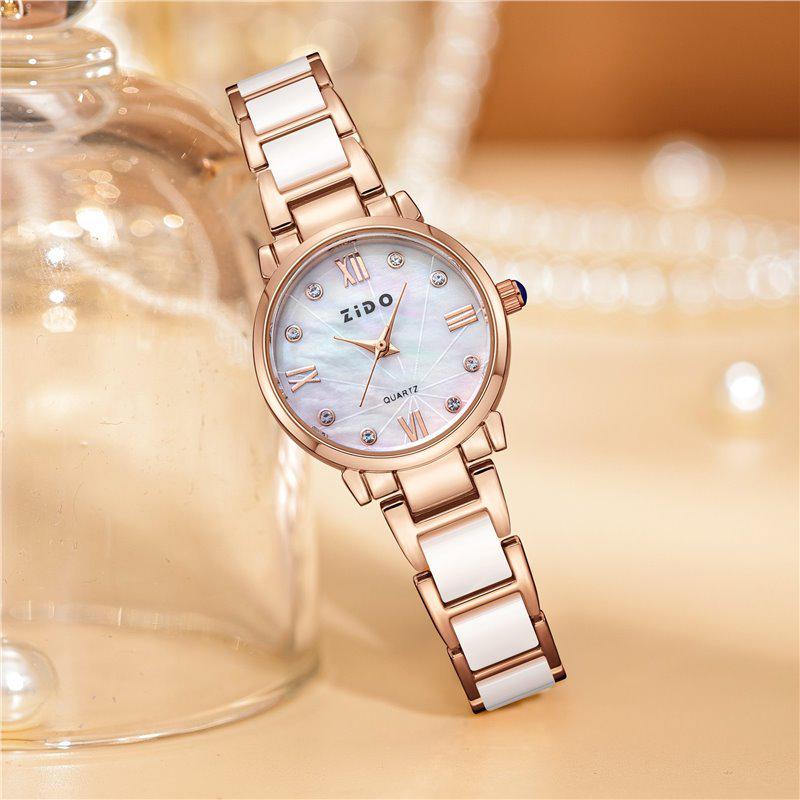 Women's Quartz Watch - Faux Ceramic High-end Niche Design