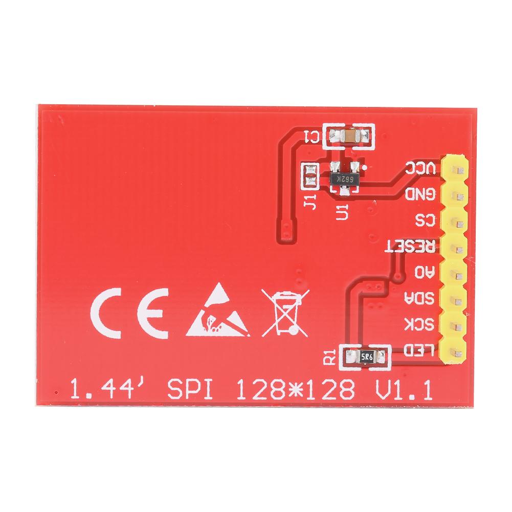 1.44 LCD Driver Board, Red Serial Color LCD Display Module 128