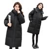 Down and padded jacket women's 2025 new Korean cotton jacket mid-length padded jacket plus size loose thickened autumn and winter jacket