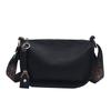 Top-Grain Leather Saddle Crossbody Bag for Women, Large Capacity Genuine Leather Shoulder Purse