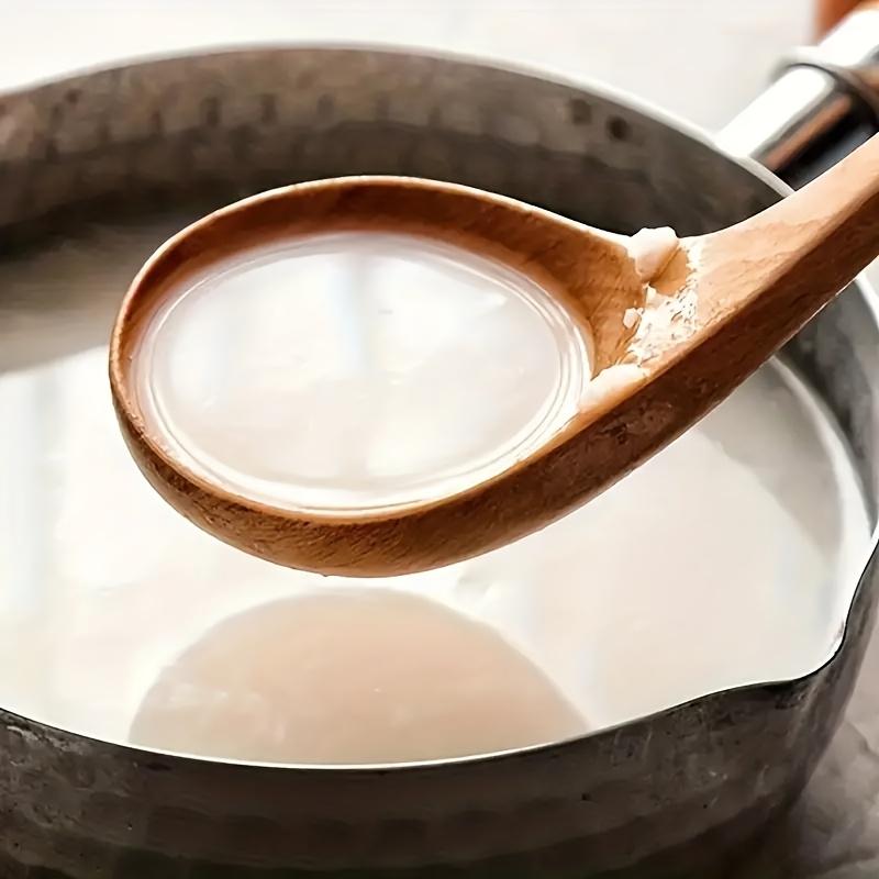 1pc Wooden Soup Spoon Non-stick Cooking Utensil Food Contact Safe Kitchen Utensil for Cooking and Serving,  Ideal for Home and RV Use