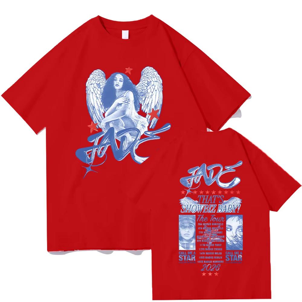 ThatS Showbiz Baby Tour 2026 T-shirt con data Jade Thirlwall T-shirt Estive Cotone Alta Qualità Nuova Punk Abbigliamento Top Unisex