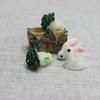 15 Pcs Lovely Miniature Mini Rabbit Resin Garden Fairy Ornament Flower Plant Pot Home Figurine Animal Decor Figurines Miniatures