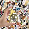 10 30 50 100pcs Music Orchestral Singer Cartoon Graffiti Stickers  Laptop Kids Toys Skateboard Luggage Waterproof Decal Stickers