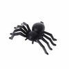 50Pcs Small Black Plastic Fake Spider Toys Funny Joke Prank Props Halloween Decor Indoor Outdoor