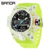 Sanda Youth Fashion Luminous Waterproof Shockproof Alarm Men's Watch