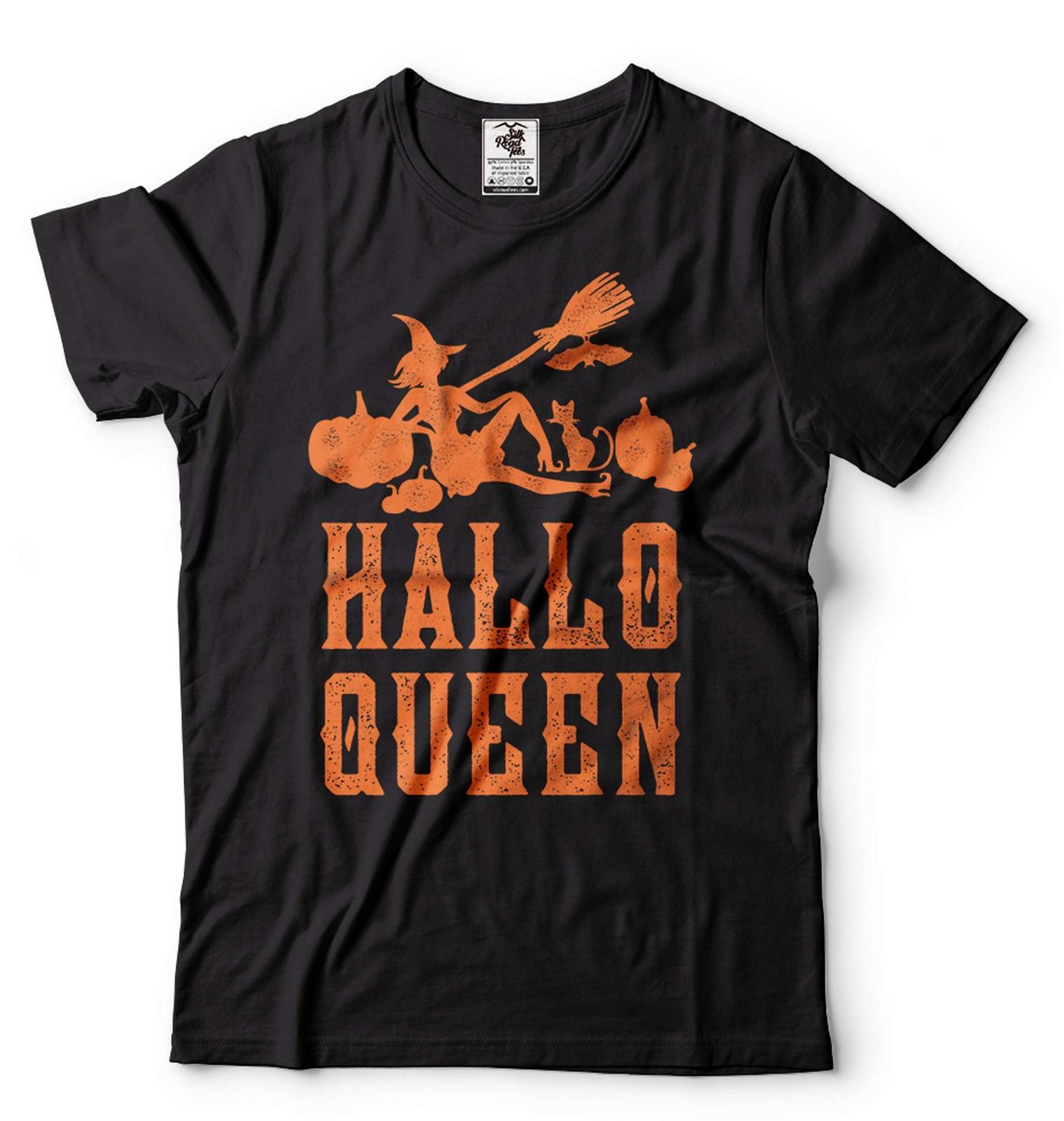 Funny Witch Shirt Halloween Witch Shirts Hallo Queen Shirt Halloween Costume 3XL