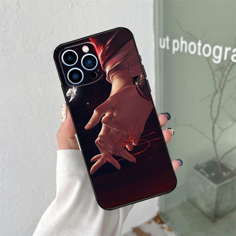 Heaven Official’s Blessing Silicone Soft Case For iPhone 17 Air 11 14 15 16 Pro Max 12 13 Mini 16 Plus 16e Back Cover