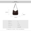 Premium sense retro popular bag women's new autumn and winter fashion texture broadband shoulder messenger bag
