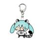 Cute Hatsune Miku Acrylic Keychain for Anime Fans Anime Inspired Hatsune Miku Acrylic Keyring for Collectors