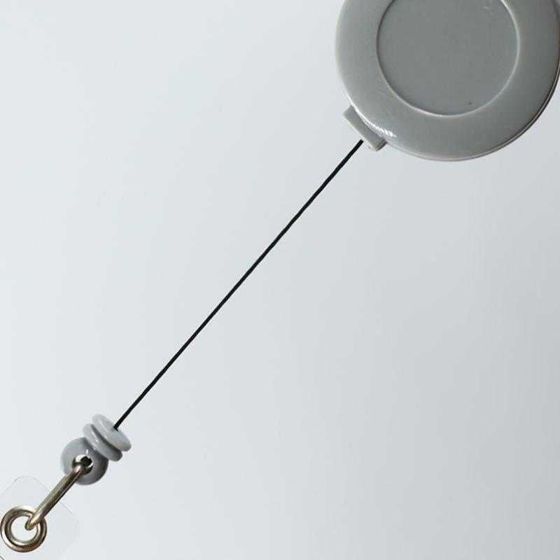 Retractable Lanyard With Badge Reel Neck Strap For Id Card Cellphone Hanging Key Employee'S Staff Work Card Rope Strap Fold