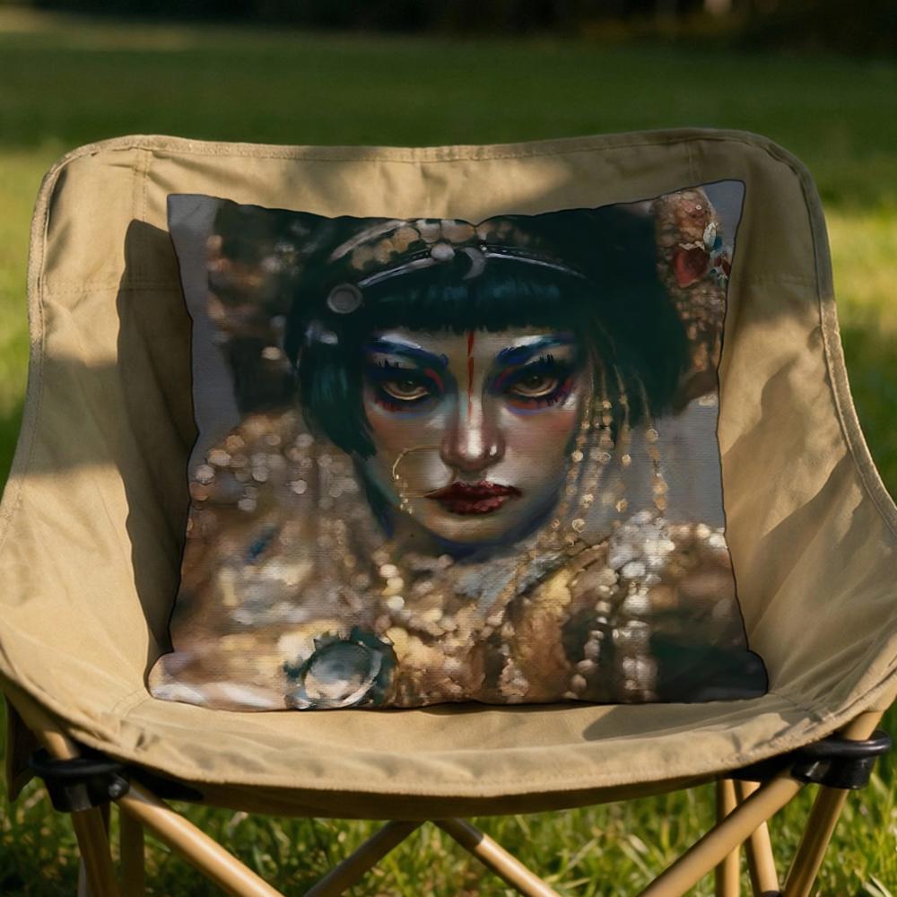 

Love DDeath Robots Cushion Cover Soft Reversible Durable Pillow Cover MultiScene Use for Home Car Daily Comfort 30x30cm