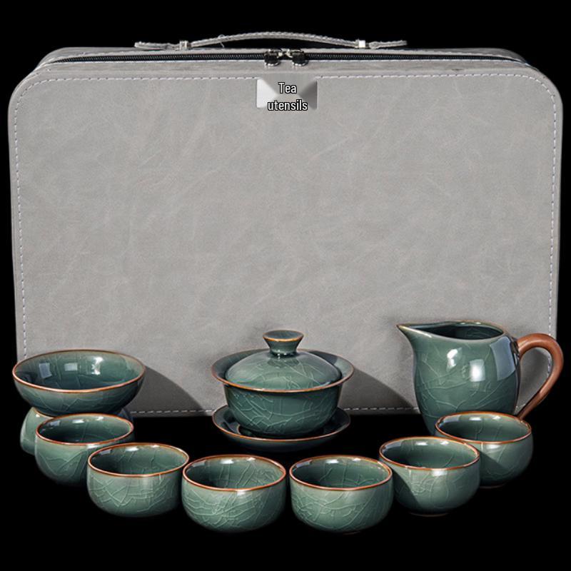 Wo Ding Ge Yao Ceramic Tea Set