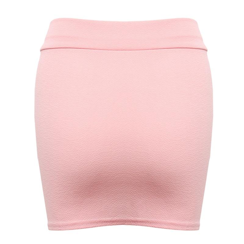 Women's Sexy High Waist Pencil Dress Mini Bodycon Skirt Party Club Stretchy Short Skirt