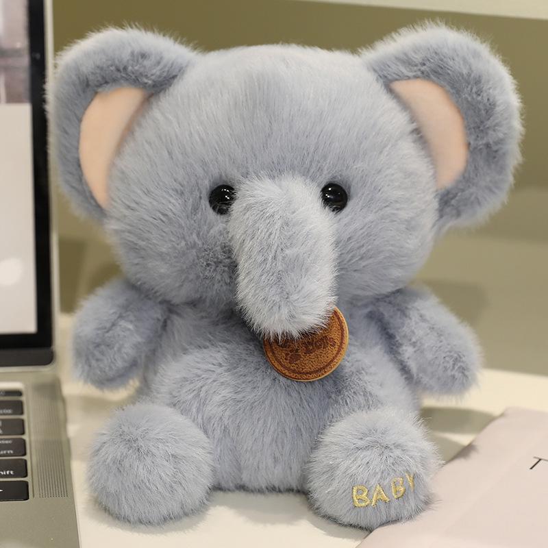 Xiang Dundun Happy Land Raccoon Plush Doll - Cute Trendy Desktop Companion