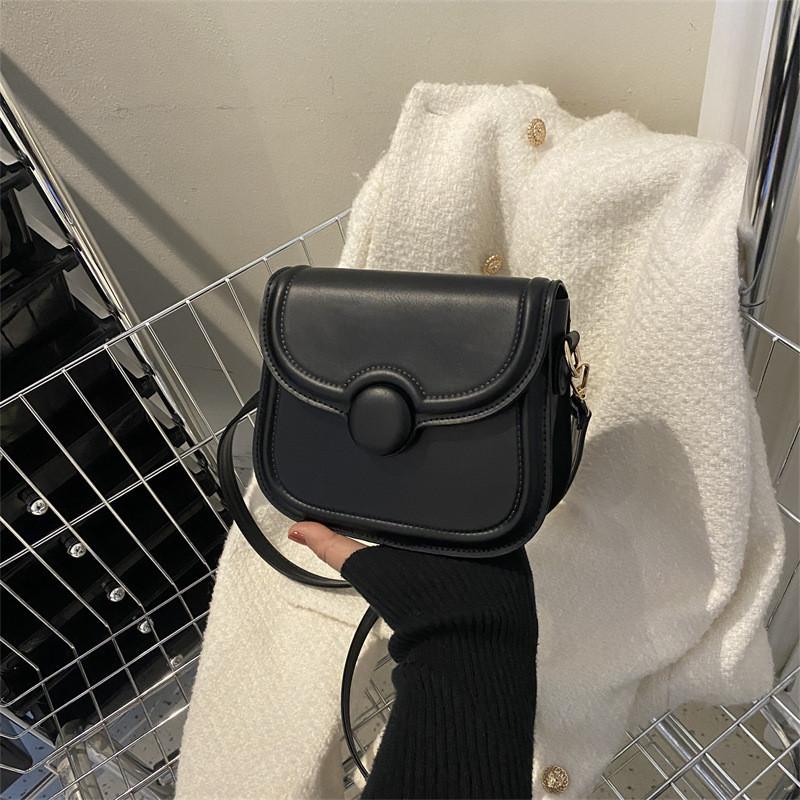 Casual Commuter Small Square Bag For Women In Kiwi Green With Durable Stitching