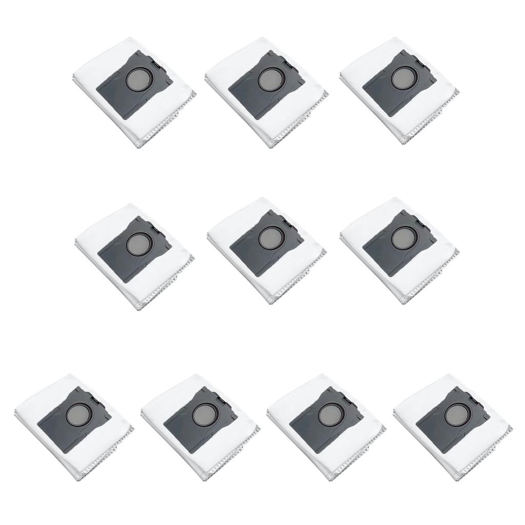 10 Pack Dust Bags Fits for Dreame L10s Ultra Gen 2 Gen3 X40 X50 Ultra L10s Pro Ultra Heat L40 Ultra for Mova E30
