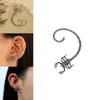 Gothic Scorpio Animal Earrings For Ladies With Electroplated Alloy Design