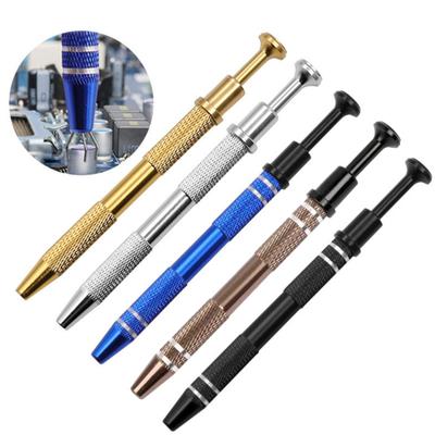 Jewelry Ball Grabber Tool 4-Claw Chip Pickup Tweezers Stainless Steel Retractable Grabber for Pearl IC Chips Screws Nuts Small Parts