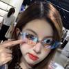Cool Y2K Women Sunglasses Retro Frameless UV400 Eyeglasses Trendy Future Tech Gafas De Sol