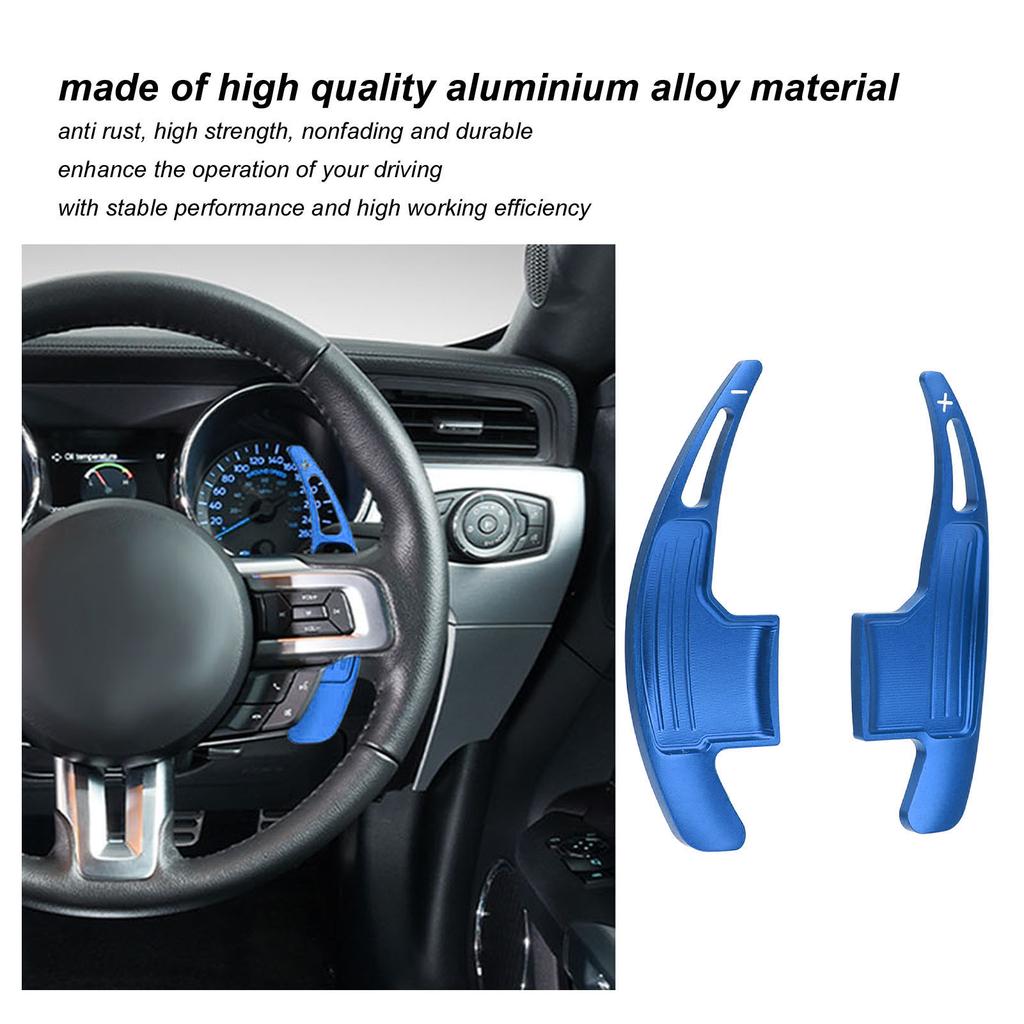1 Pair Aluminum Alloy Paddle Extension Replacement For V6 GT 2015‑2022