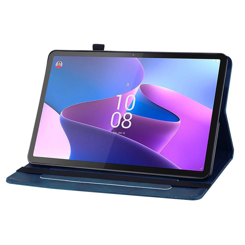 Case for Lenovo Tab P11 Gen 2 TB350FU TB350XU 11.5", Wallet Pen Slot, Blue