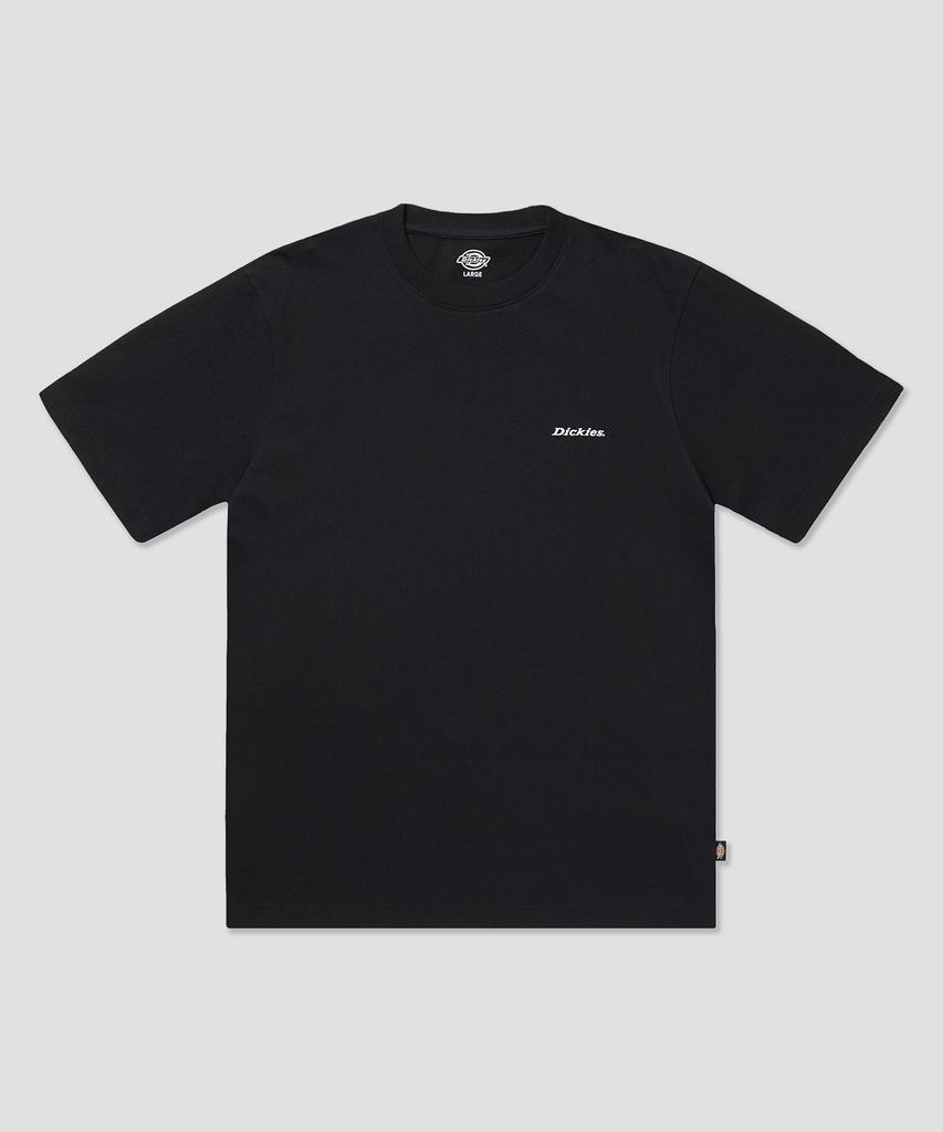 Dickies [2Pack] Basic Font Logo T-Shirt White/Black