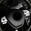 Auto-Innenraum, multifunktionales Lenkrad, ACC-Knopfschalter, Lautstärke, dekorative Tasten-Aufkleber, passend für VW Golf 7 MK7, Passat B8