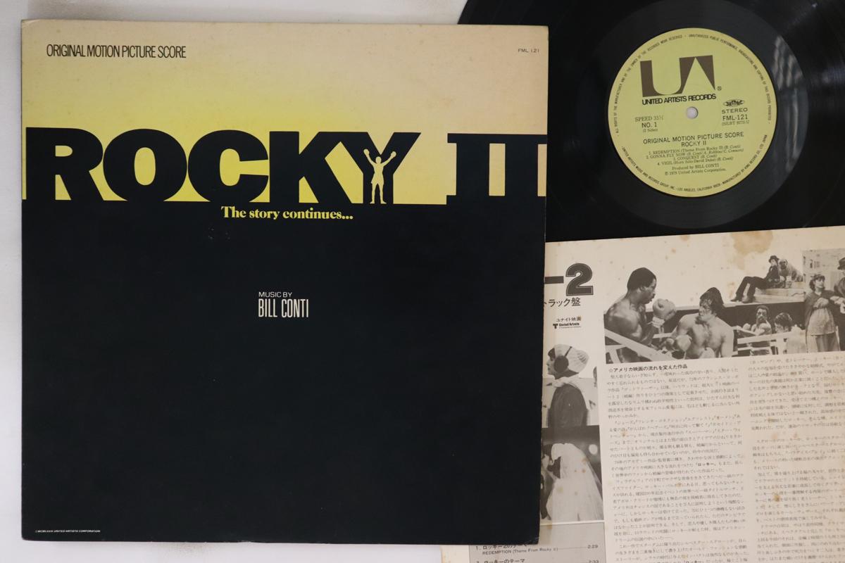 

LP Record OST, BILL CONTI - Rocky 2 FML121 UNITED ARTISTS 1979 Japan Soundtracks & Musicals Used