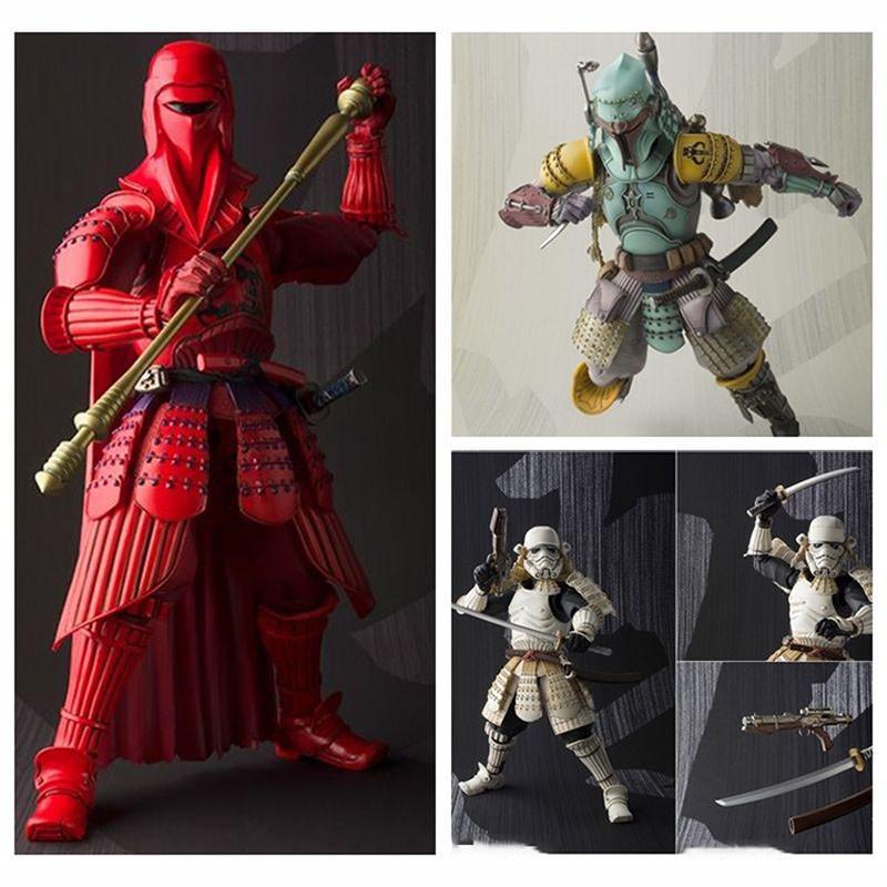 Versatile Anime Star Wars Movie Realization Japanese Samurai Action Figure 7" Perfect For Collectors