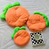 1PC Warm Carrot Shaped Rabbit Mat Soft Breathable Cute Sofa Mat for Pet Small Animal Hamster Rabbit Puppy Kitty Sleeping Bed Mat