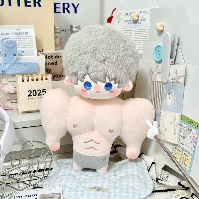 Anime Love And Deepspace Caleb Cosplay Muscle Doll Rafayel Zayne Caleb Aster Sylus Plush Toy Fans Girl Gift