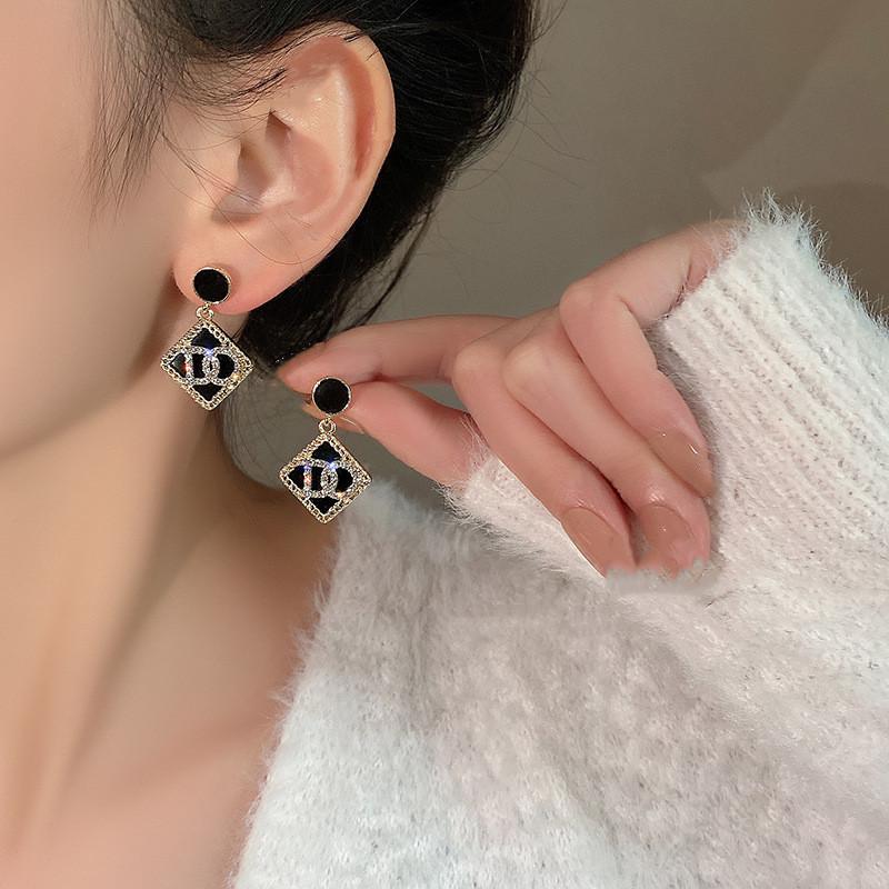 925 Silver Needle Geometric Pearl Earrings For Women Fashion Earrings Flowing Tassel Earrings Elegant Jewelry