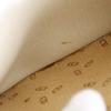 Dior CD Logo Shoulder Bag Pochette Vintage Beige PVC Women Used