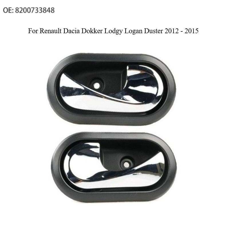 New Left Right Interior Door Handle for Renault Dacia Dokker Lodgy Logan Duster 2012 - 2015 8200028487 8200028487