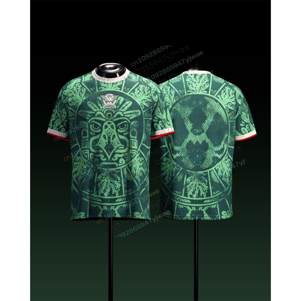 USA Mexico Canada Football Jersey Loose Quick Drying Sportswear Short Sleeved Outdoor Training Fitness Top Summer Men'S T-Shirt