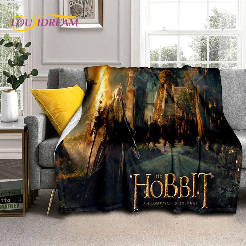 L-Lord of The Rings H-Hobbit Movie Soft Blankets,Keep Warm Throw Blanket Comfortable Blanket for Picnic Beds Sofa Home Bedroom