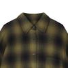 JNBY Plaid Wool Blend Long Coat