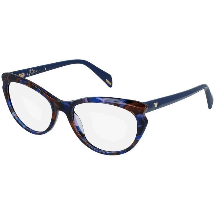 Police VPLA02 Sunglasses, Marron, 54 Unisex